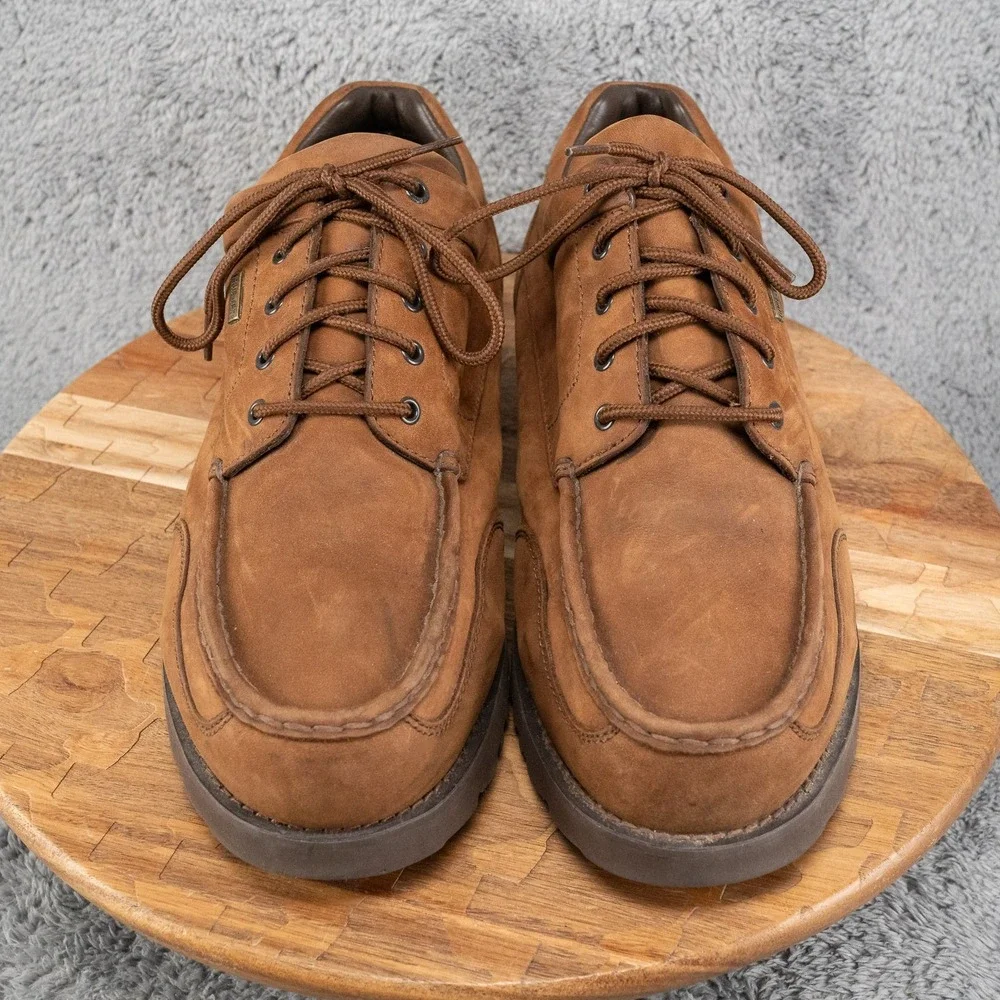 Rockport Waterproof Oxfords Shoes Men's Sz 12 XW Brown Leather Lace Up Gore-Tex